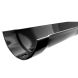 Cast Iron Half Round Gutter - 150mm x 1829mm Black