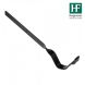 Cast Iron Ogee Gutter Side Rafter Bracket - 115mm Galvanised Black Painted