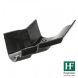 Cast Iron Ogee Gutter External Angle - 135 Degree x 125mm Black