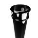 Cast Iron Round Non-Eared Downpipe - Socket On One End - 150mm x 1829mm Black