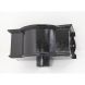 Cast Iron Round Downpipe Hopper Head Bow Fronted Outlet - 65mm Black