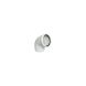 FloPlast Industrial/ Xtraflo Downpipe Single Socket Bend - 135 Degree x 110mm White