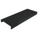 Aluminium Coping for 141-200mm Wall - 260mm x 3mtr Black (9005 Matt)