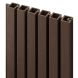 Durapost Urban Slatted Composite Fencing Board - 1830mm Brown - Pack of 2