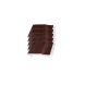 FloPlast Shiplap Cladding - 150mm x 5mtr Rosewood - Pack of 5