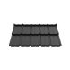Galeco Brosa Modular Flat Metal Roof Tile - 1196mm x 725mm Dark Graphite Semi Matt