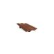 Tile Vent Castellated - Dark Brown