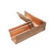 Copper Large Ogee Gutter Internal Corner - 135 Degree x 145mm