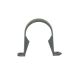 FloPlast Round Downpipe Clip - 68mm Anthracite Grey