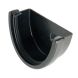 FloPlast Cast Iron Effect Deepflow/ Hi-Cap Gutter External Stopend - 115mm x 75mm