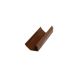FloPlast Square Gutter - 114mm x 3mtr Brown