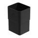 Galeco Square Large Downpipe Socket - 80mm x 70mm Galeco Grey
