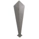 Anthracite Grey Woodgrain Fascia Bargeboard Finial - 340mm