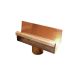 Copper Box Gutter Running Outlet To 80mm
