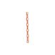 Copper Solid Square Link Rain Chain - For 2.5mtr Drop - Pack of 10