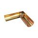 Copper Half Round Gutter Internal Corner - 90 Degree x 125mm