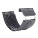 Galeco Steel Gutter Union - 120mm Graphite Grey