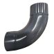Galeco Steel Downpipe Bend - 90 Degree x 87mm Graphite Grey