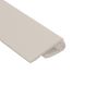 Antimicrobial PVC Hygiene Cladding Two Part Edge Trim - 3mtr Fawn