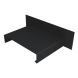 Aluminium Coping Upstand for 141-200mm Wall - 260mm Black (9005 Matt)
