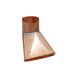 Copper Round Downpipe Water Dispenser - 80mm