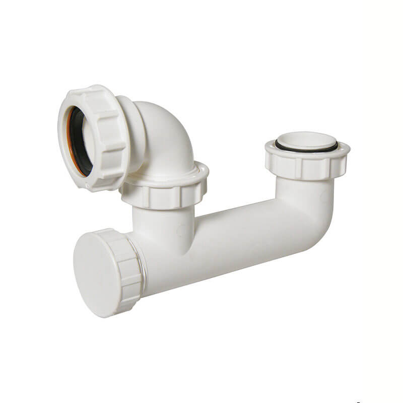 邦楽 The bad Trap stalin gism discharge FloPlast Bath Trap - 50mm Seal x 40mm White
