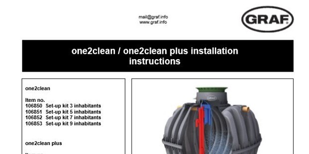 Sewage Treatment Plant Installation Instructions