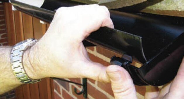 How To Repair A Leaking Gutter Joint