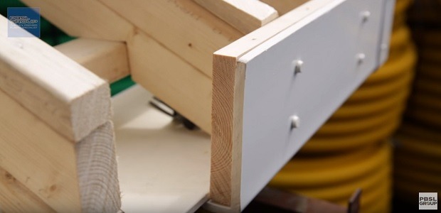A demonstration model of cladding A demonstration model of cladding
