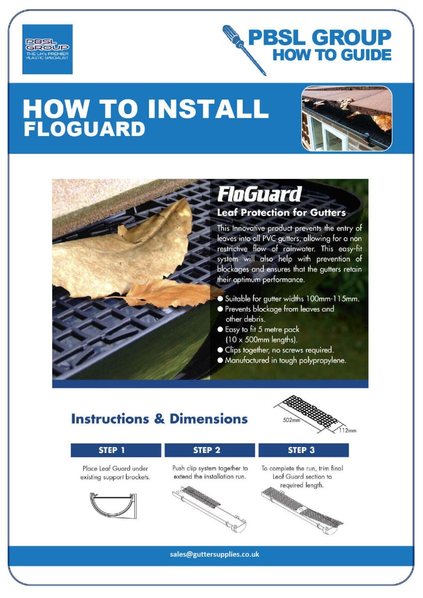Gutter Guard Installation