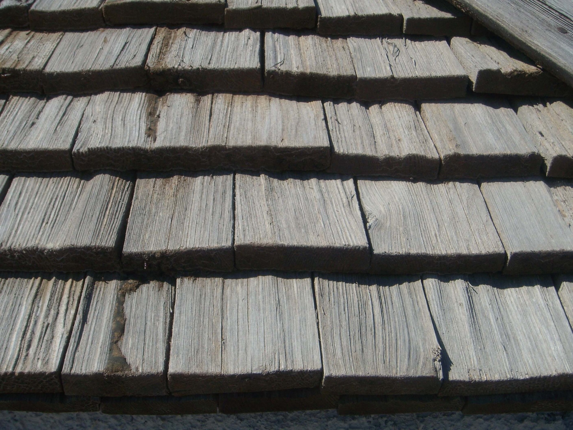 Wooden Shake Roof