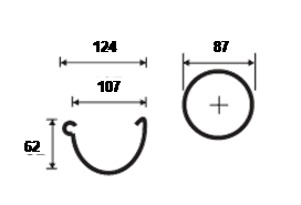 100mm Steel Gutter Dimensions